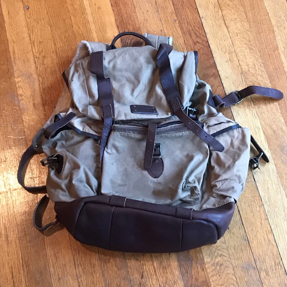 Backpack with pockets